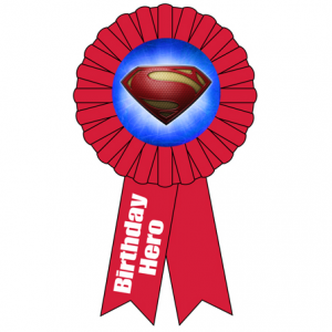 Superman Award Ribbon